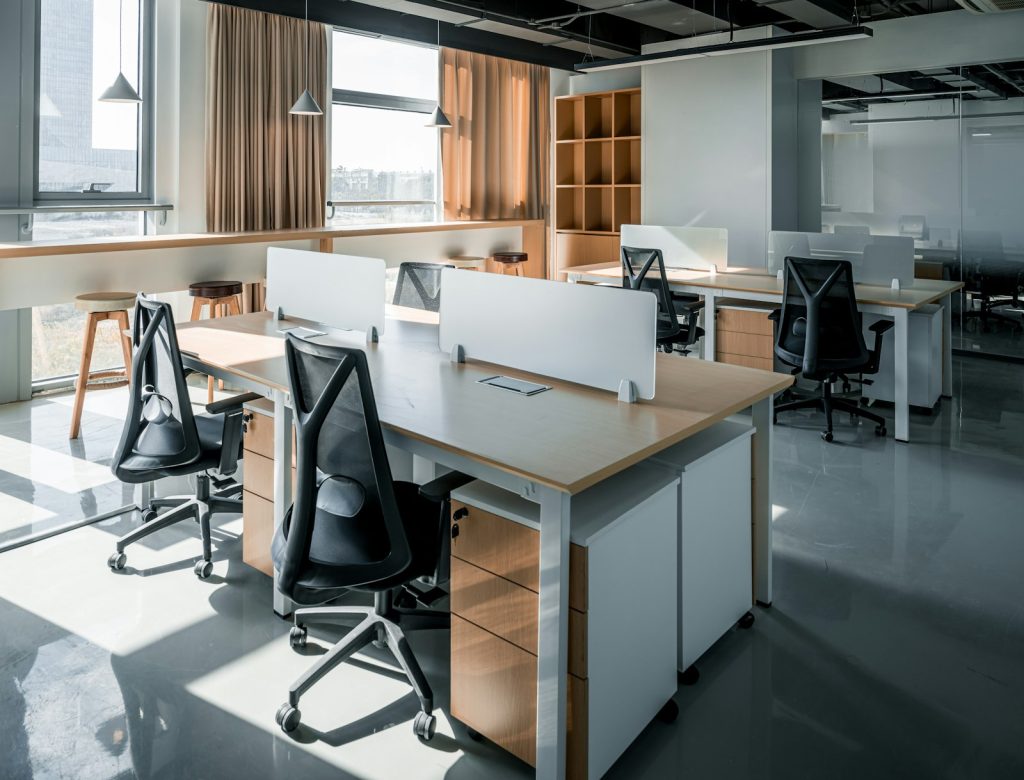 Bright modern office space